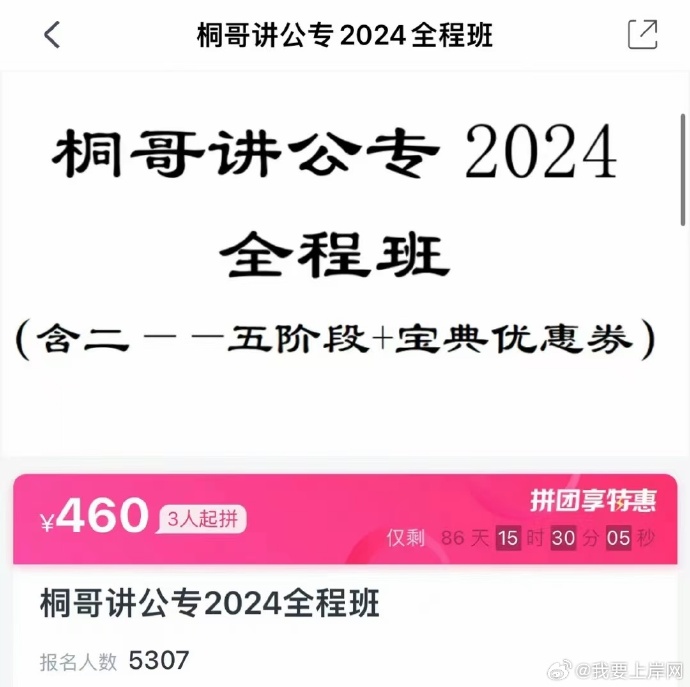 2024桐哥讲公专全程班插图1
